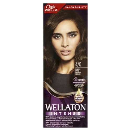 Wellaton Krem Koloryzujący 4/0 Średni Brąz