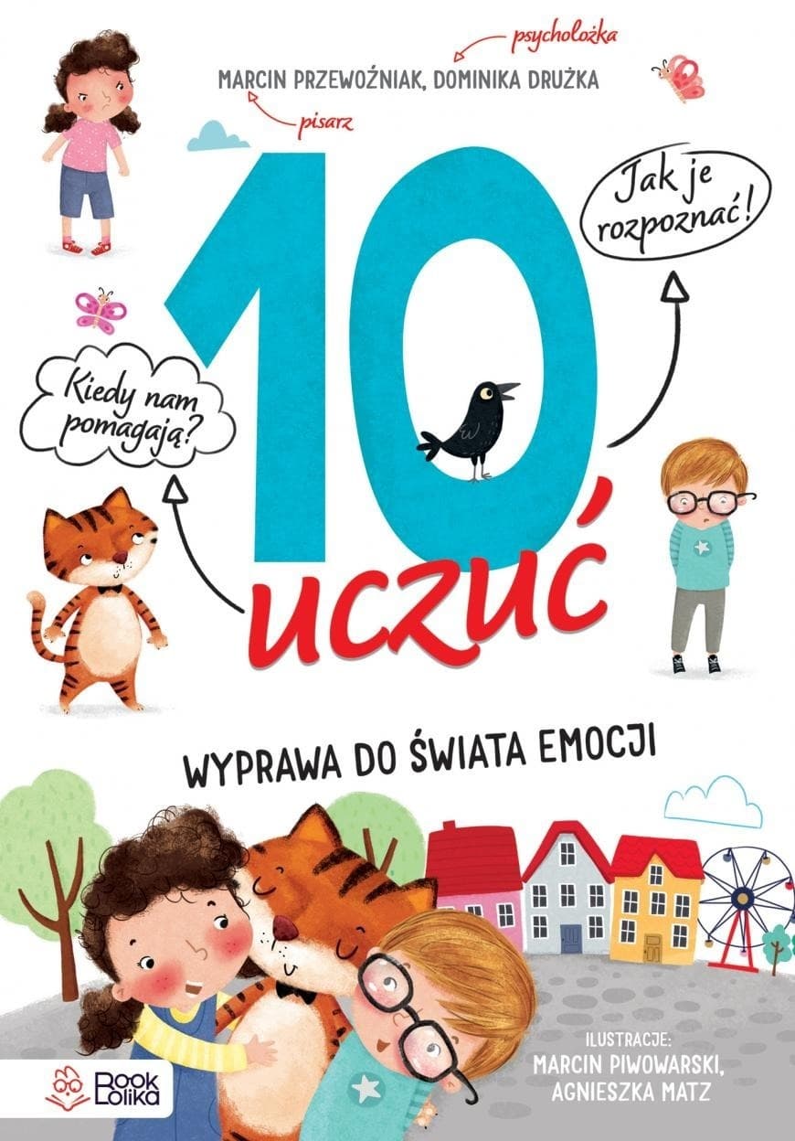 10 uczuć. Wyprawa do świata emocji. Książka dla dzieci