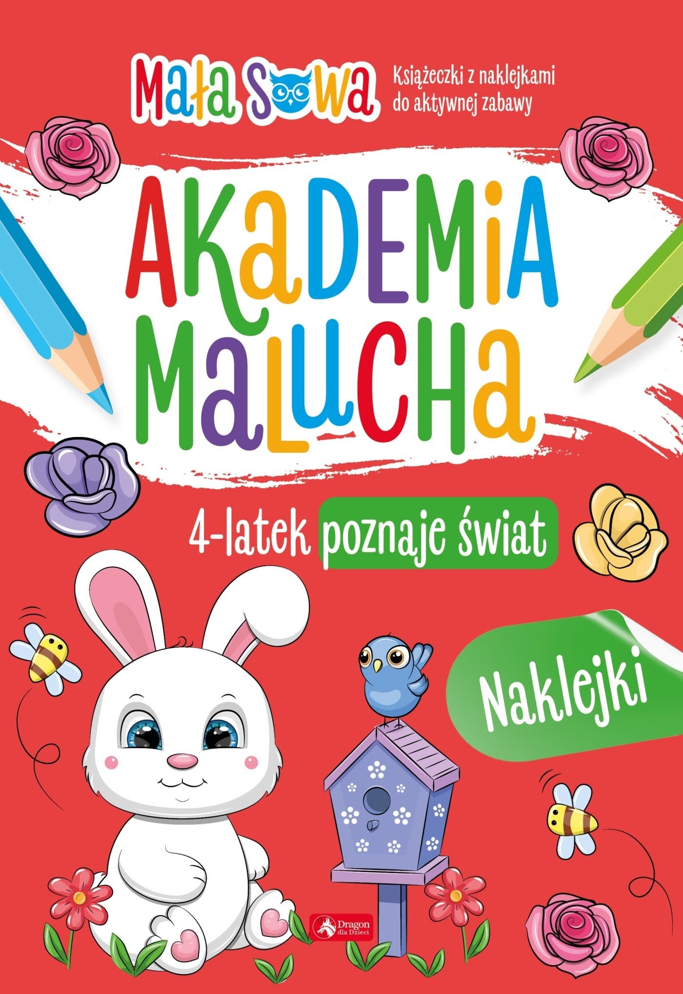 4 latek poznaje świat. Kolorowanka Akademia malucha