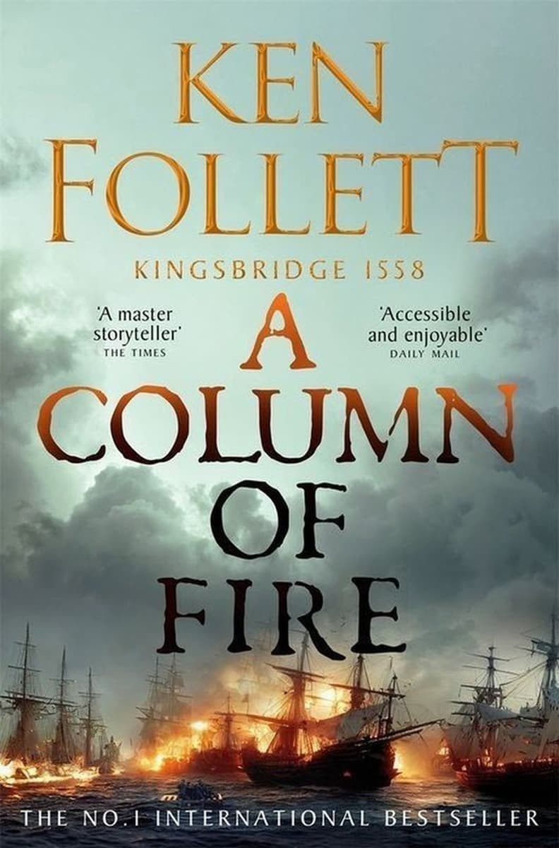 A Column of Fire Ksiazka