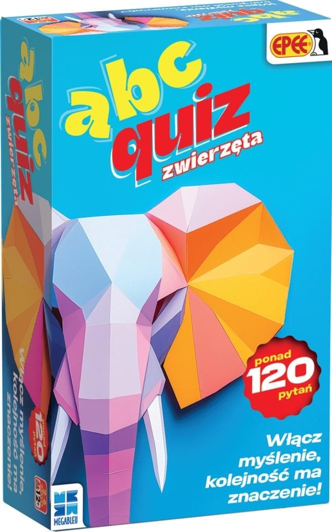 Gra quizowa ABC Zwierzęta 2-6 graczy 15 minut