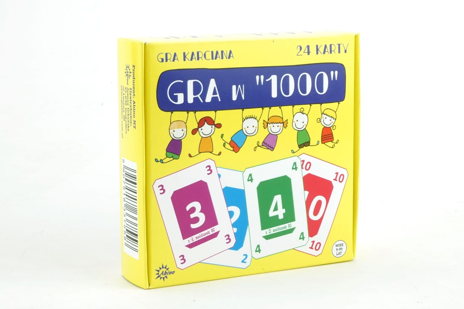 ABINO Gra Karciana Tysiąca 2-4 Graczy