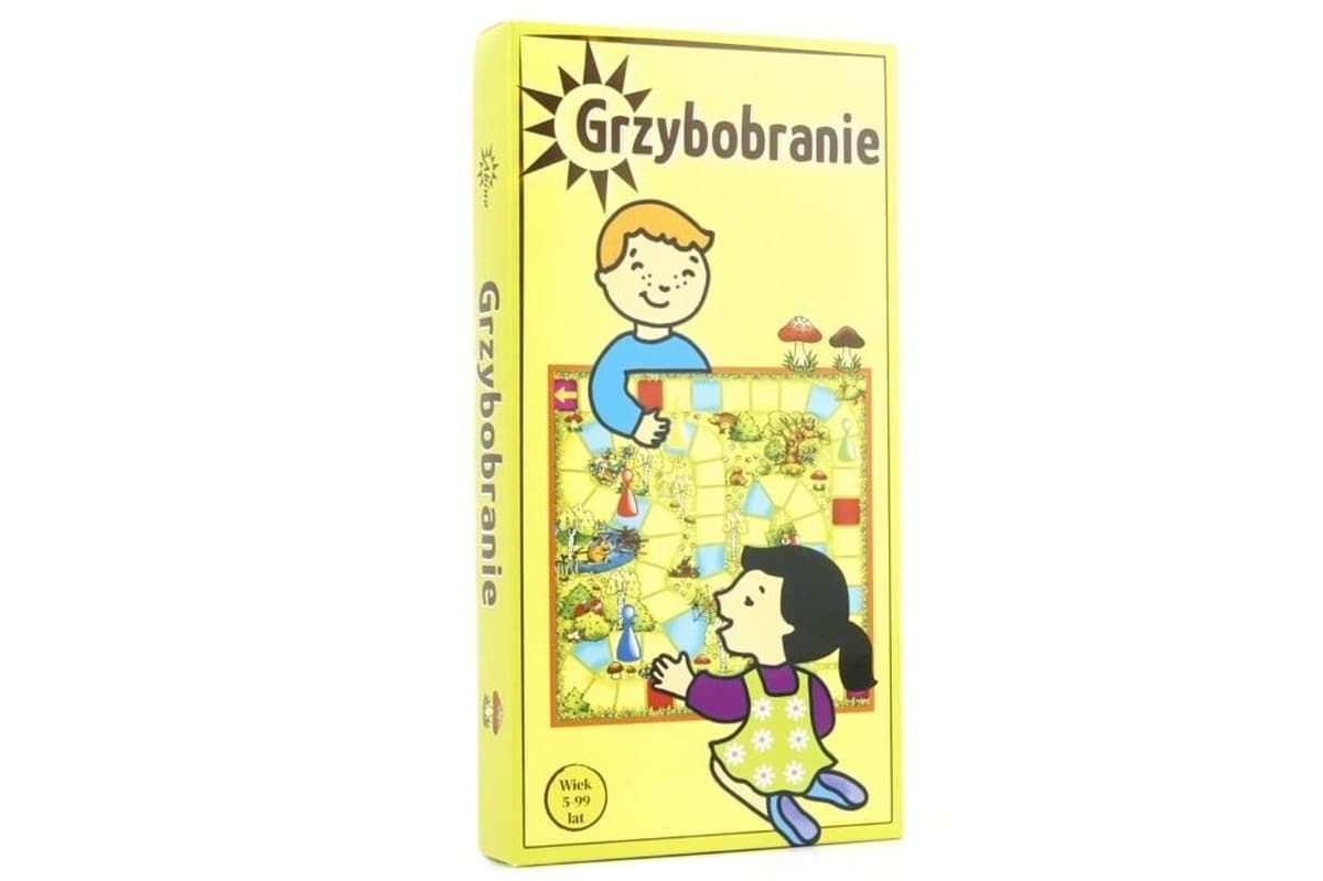 ABINO Gra Planszowa Grzybobranie Małe 2-4 graczy