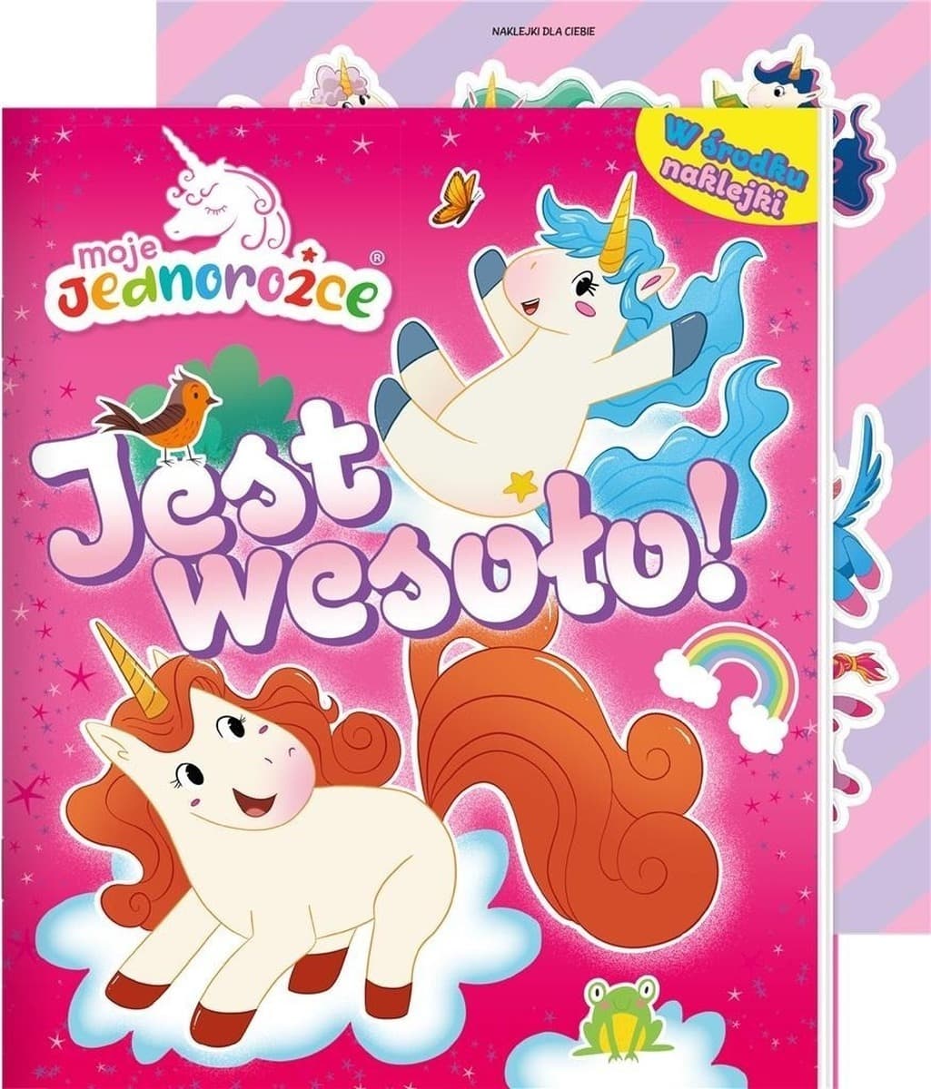 Activity Jest wesoło! Moje jednorożce z naklejkami