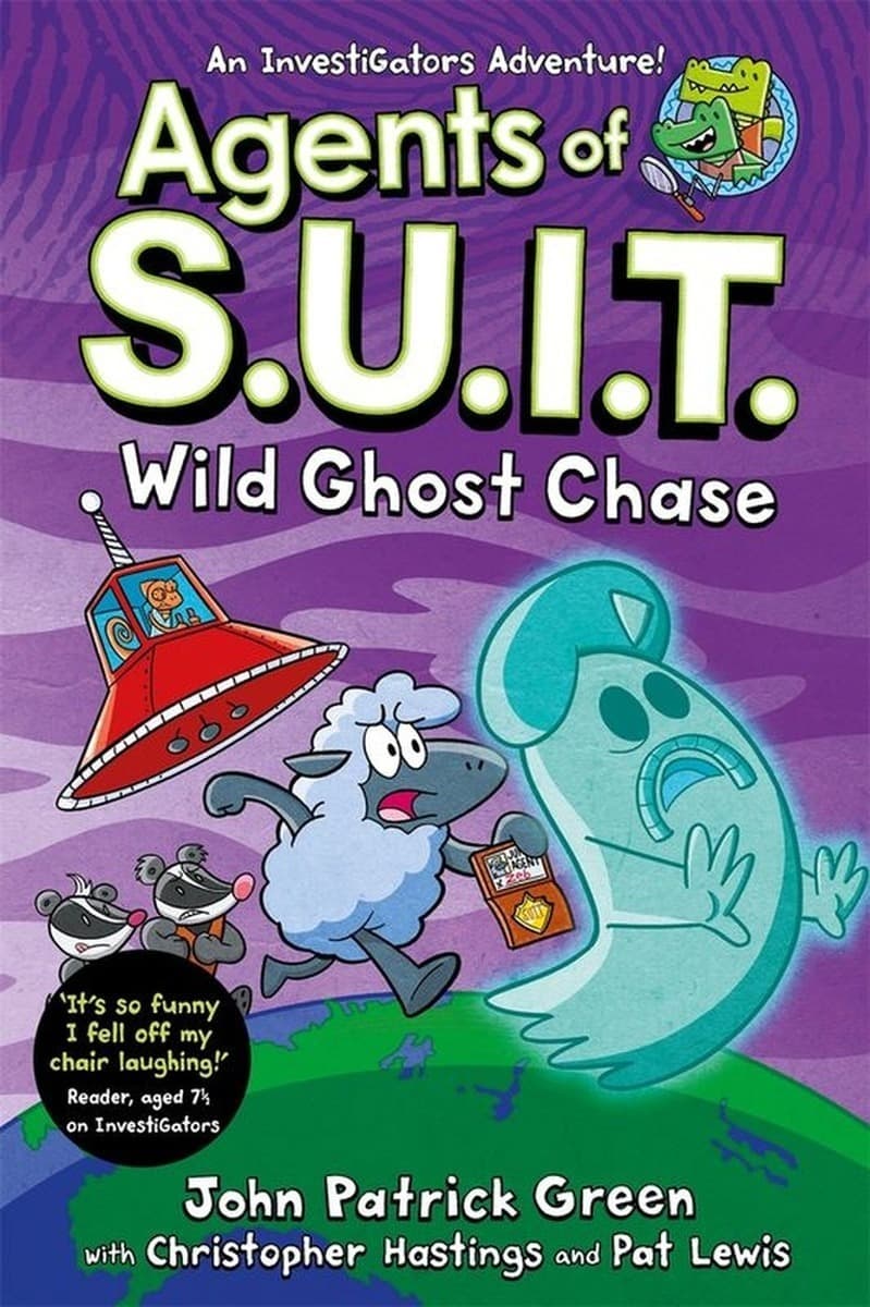 Agents of S.U.I.T. Wild Ghost Chase Ksiazka