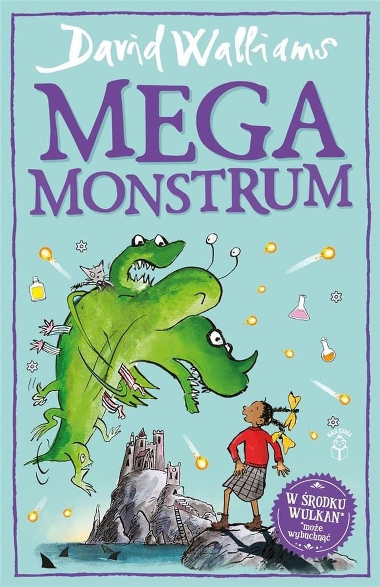 Akademia Bezlitona - Megamonstrum - powieść dla dzieci i młodzieży