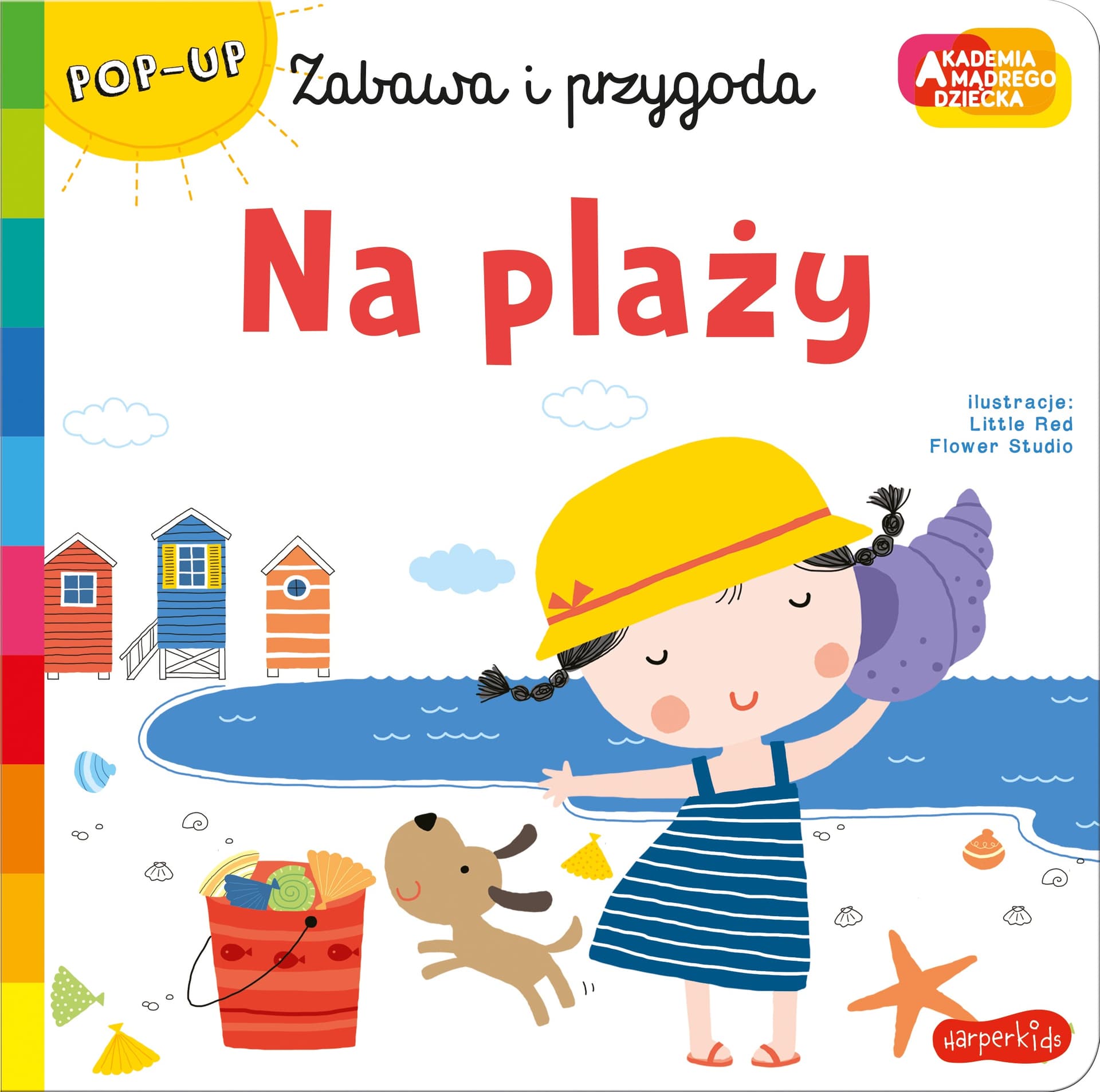 Akademia mądrego dziecka. Na plaży. Zabawa i przygoda
