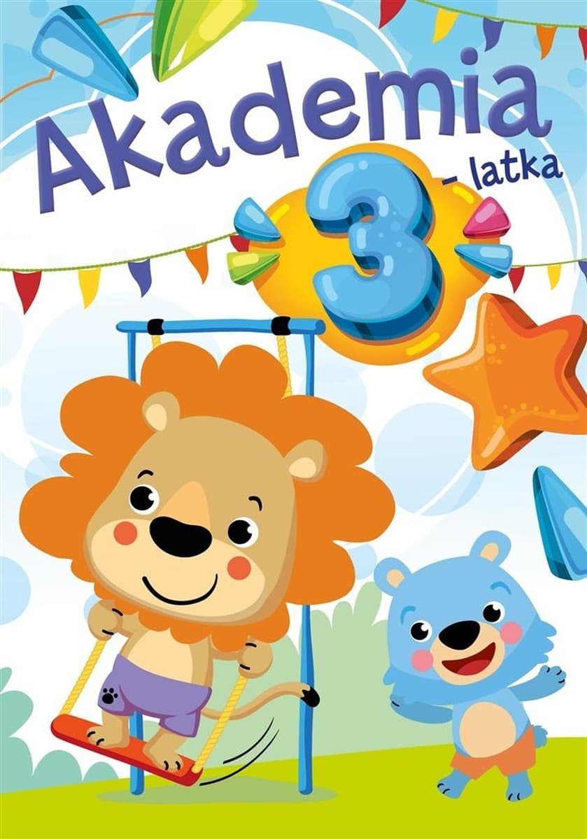 Książeczka dla dzieci: Akademia 3-latka