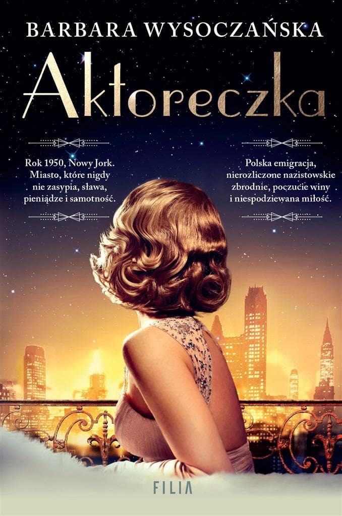 Aktoreczka - powieść obyczajowa Barbara Wysoczańska
