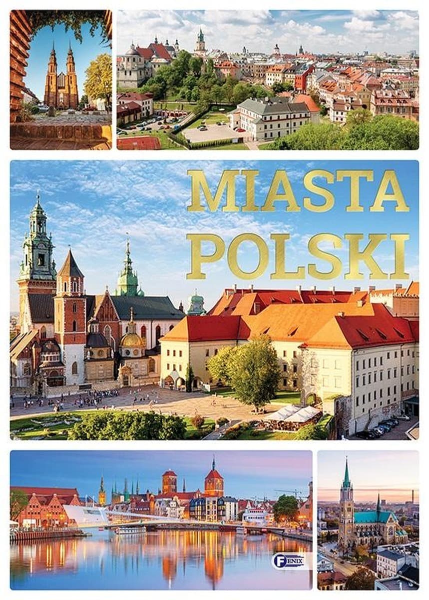 Album o miastach Polski z licznymi fotografiami