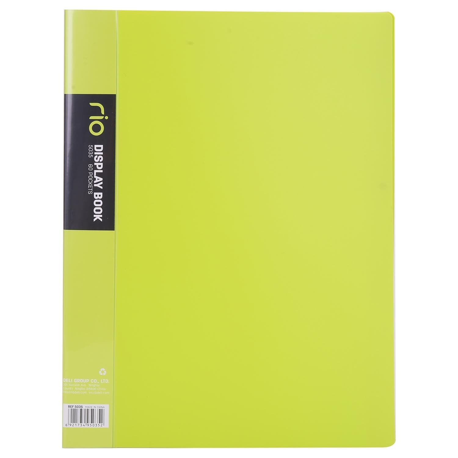 Album ofertowy A4 Rio PP 60 koszulek zielony