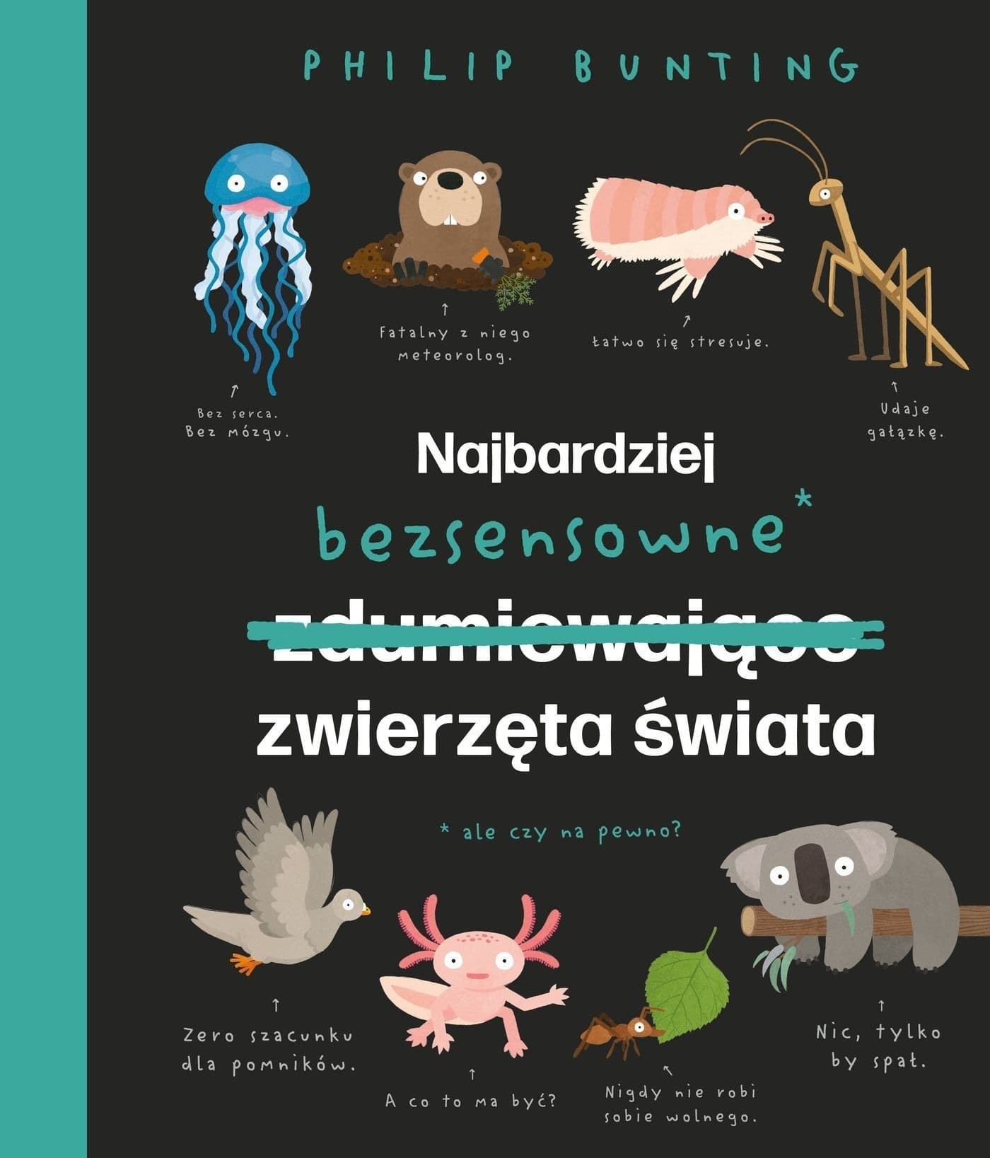 All Kids Publishing: Najbardziej bezsensowne zwierzęta świata - leksykon dla dzieci, popularnonaukowa książka o zwierzętach