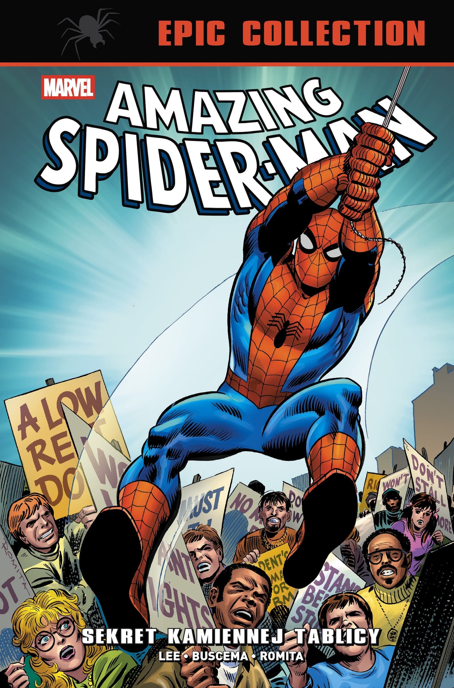 Amazing Spider-Man Epic Collection Sekret Kamiennej Tablicy 464 strony