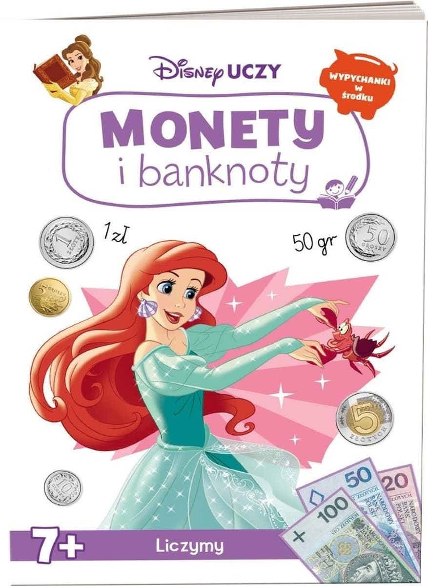 Ameet Disney Książeczka edukacyjna o pieniądzach