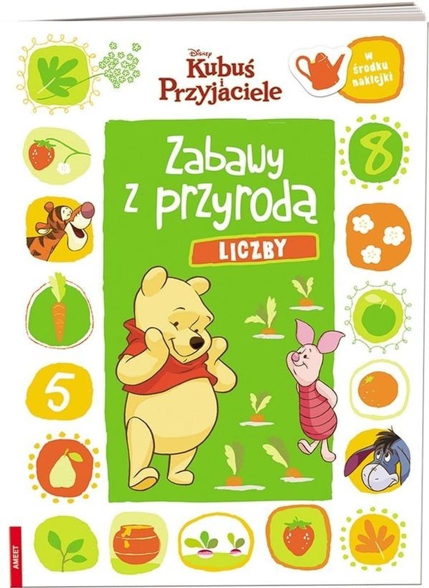Ameet Disney Kubuś i Przyjaciele Nauka Liczb i Zabawy z Przyrodą