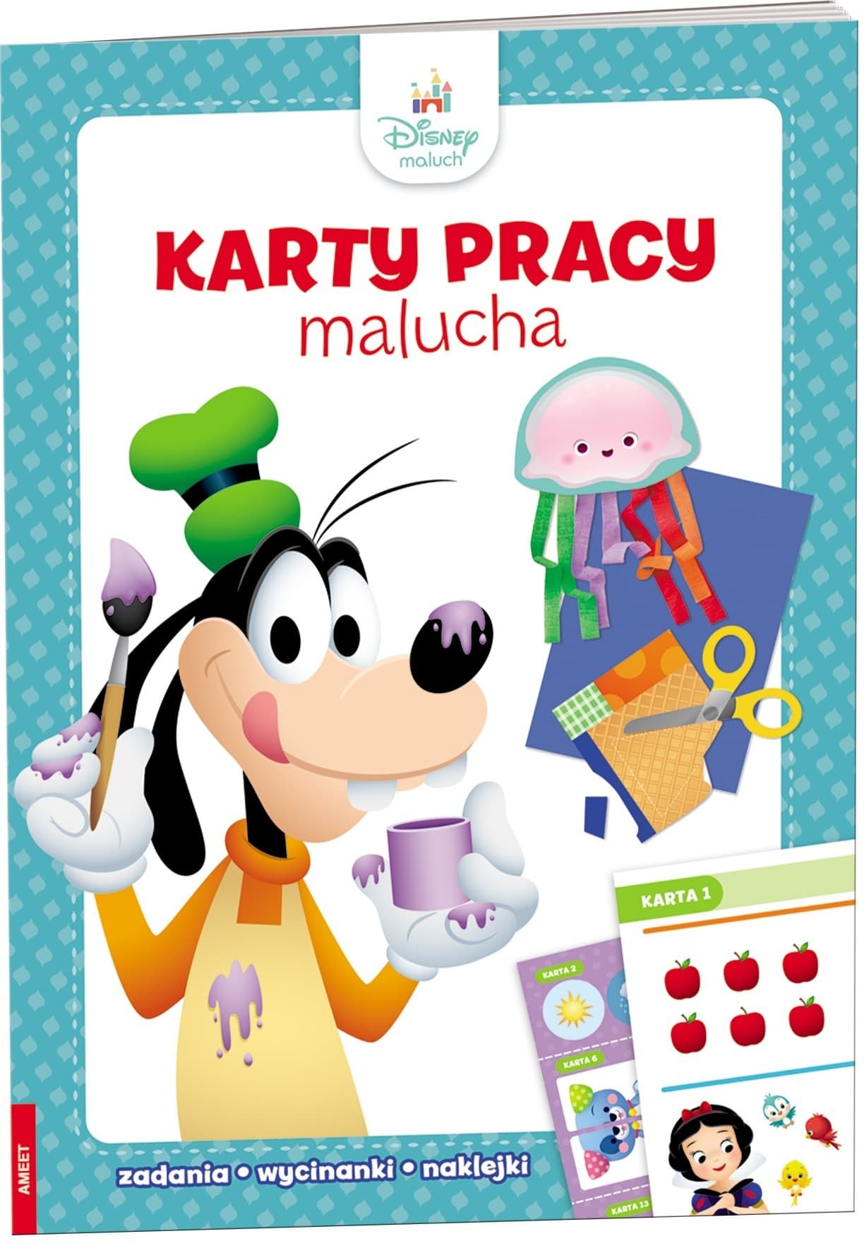 Ameet Disney Maluch Karty pracy dla 3-latków