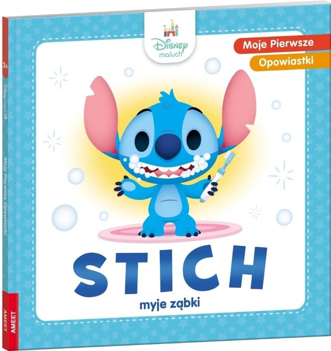 Ameet Disney Maluch Moje Pierwsze Opowiastki - Stitch Uczy Się Myć Ząbki