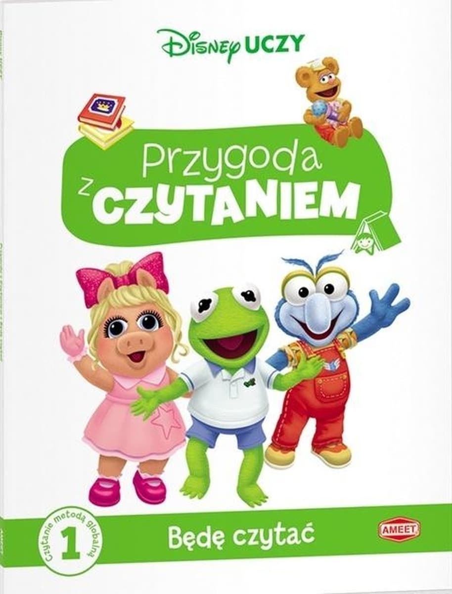 Ameet Disney Uczy Nauka Czytania dla Najmłodszych - Metoda Globalna