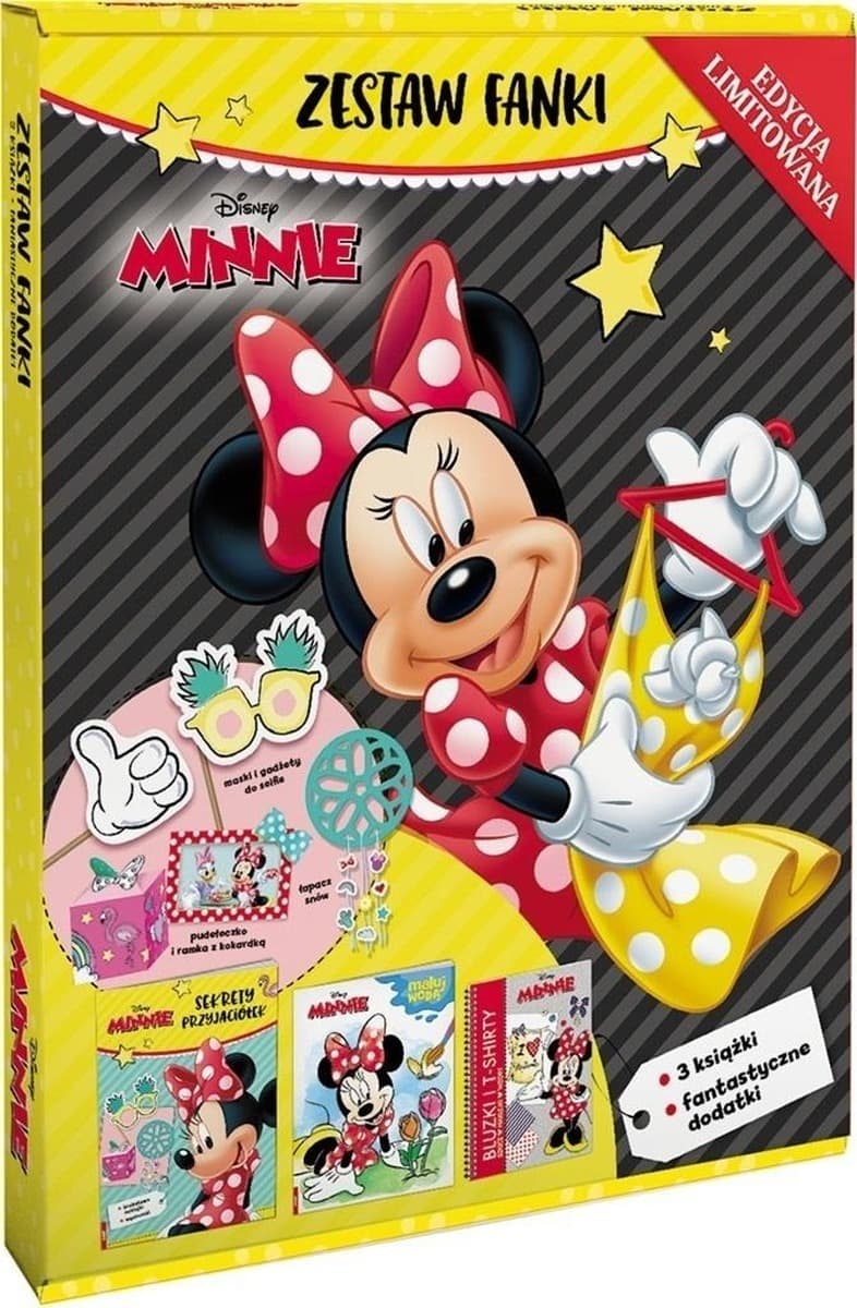 Ameet Zestaw kreatywny Minnie: książka, malowanka, naklejki
