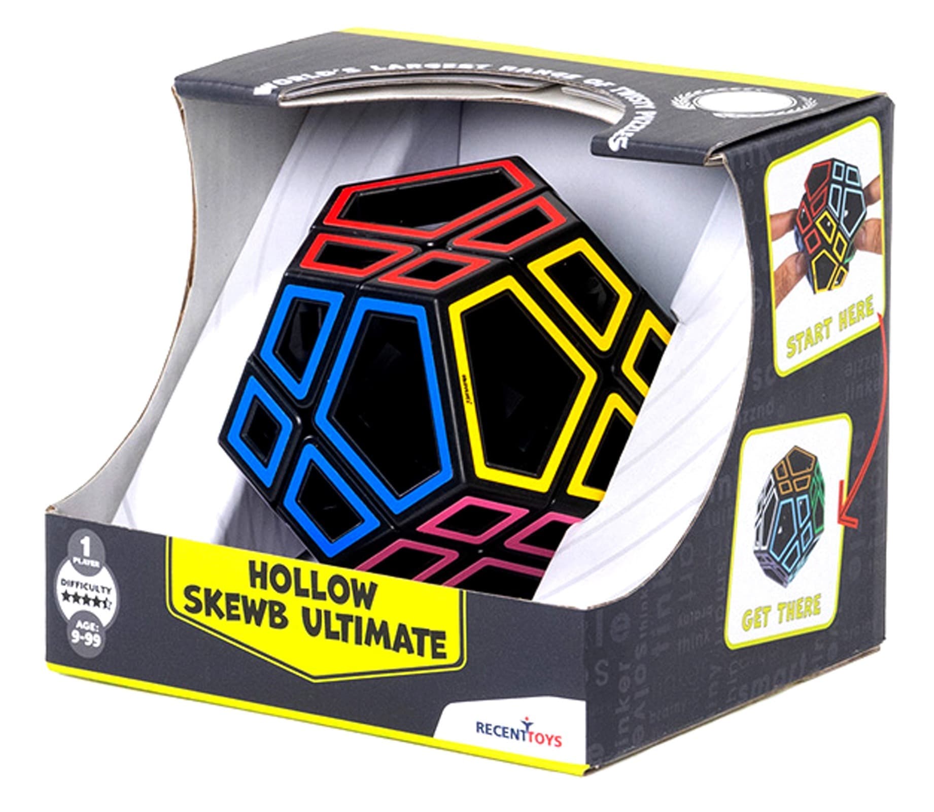 Łamigłówka Hollow Skewb Ultimate Recent Toys poziom 4,5/5