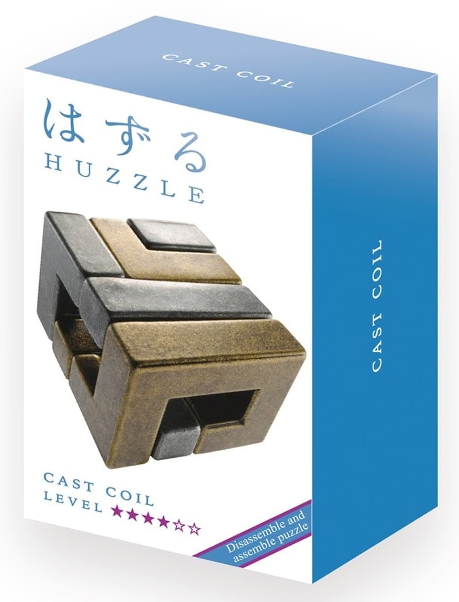 Łamigłówka Huzzle Cast Coil poziom trudności 4/6