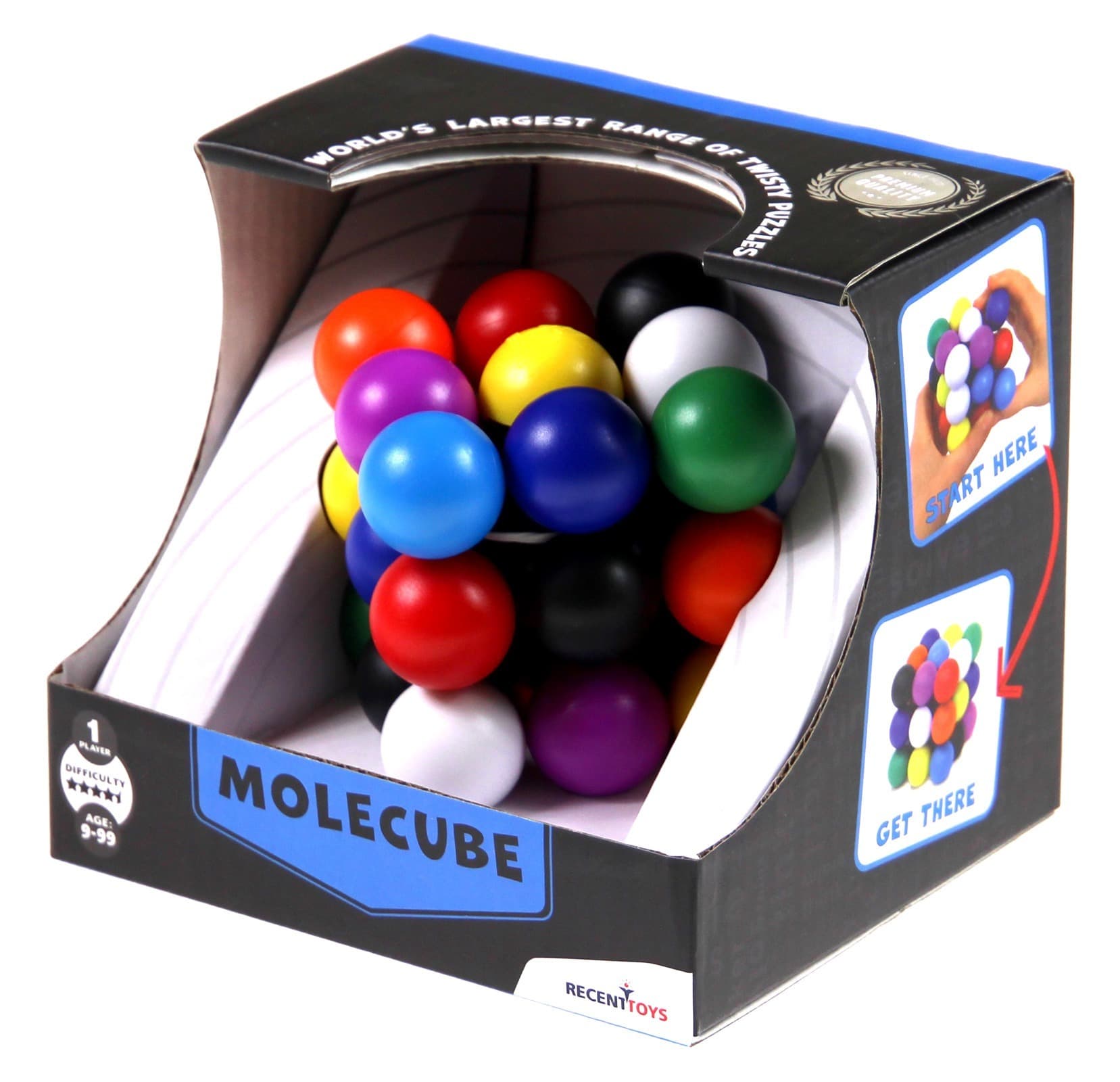 Łamigłówka Molecube Recent Toys poziom 4,5/5