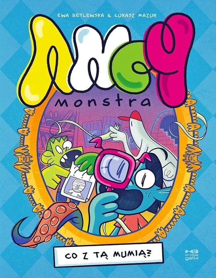 Ancymonstra cz.1. Co z tą mumią? - komiks dla dzieci 88 stron