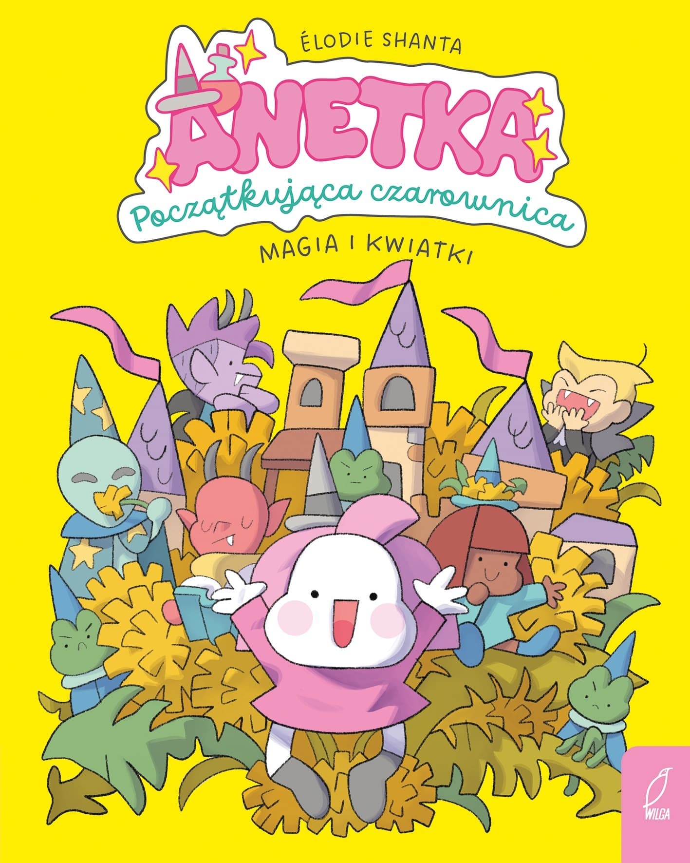Anetka. Początkująca czarownica T.1 Magia i... - Elodie Shanta