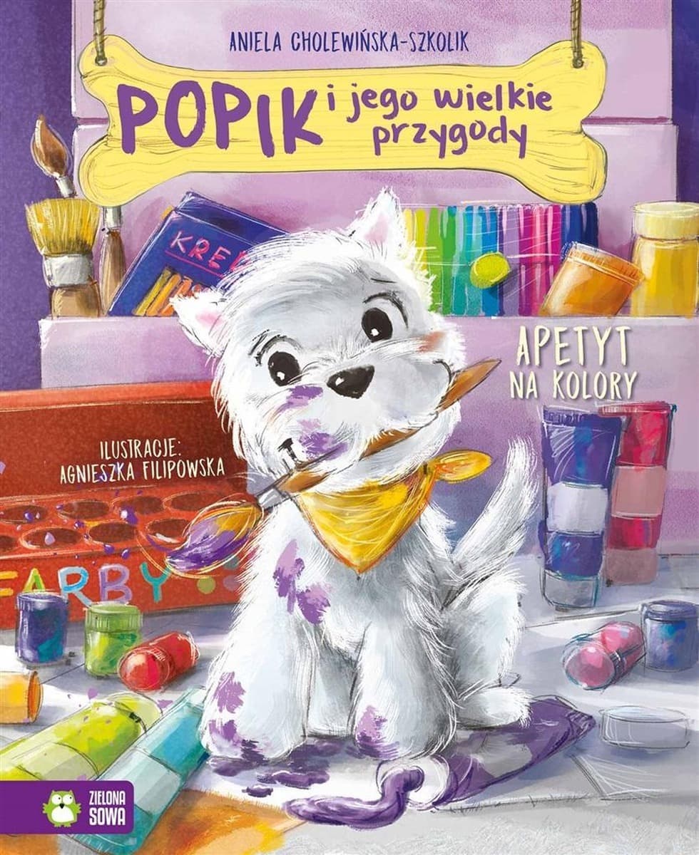 Apetyt na kolory. Popik i jego wielkie przygody dla dzieci