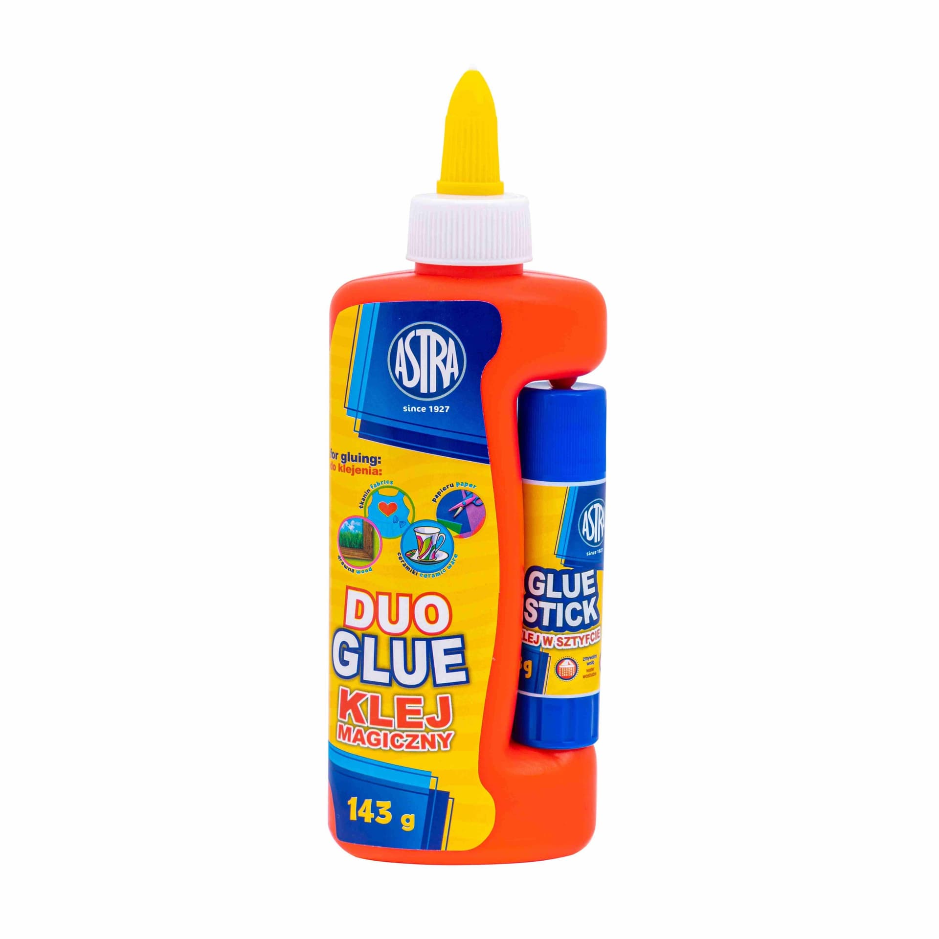 Astra Art-pap Klej magiczny w płynie i sztyfcie zestaw