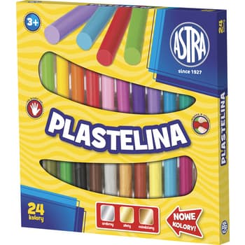 Astra Plastelina 24 kolory