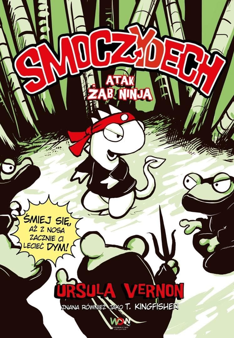 Atak żab ninja - komiks Ursula Vernon twarda oprawa 208 stron