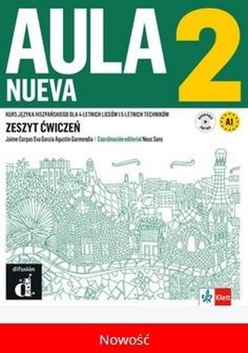 Aula Nueva 2 zeszyt ćwiczeń do języka hiszpańskiego