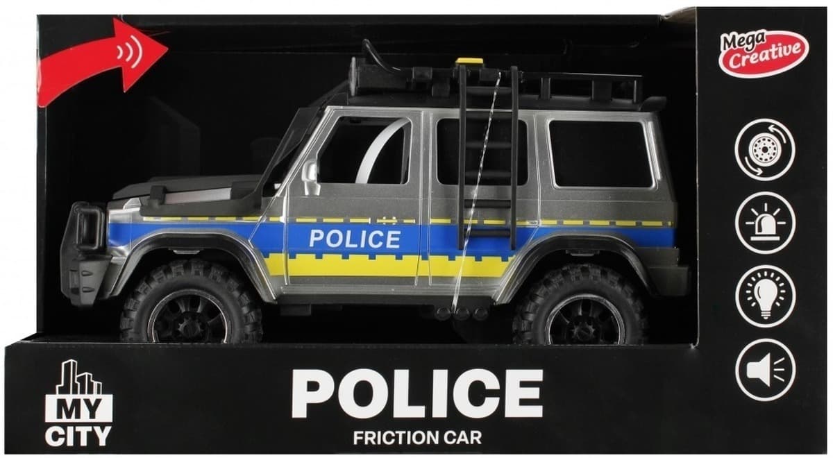 Auto Terenowe Policja Mega Creative
