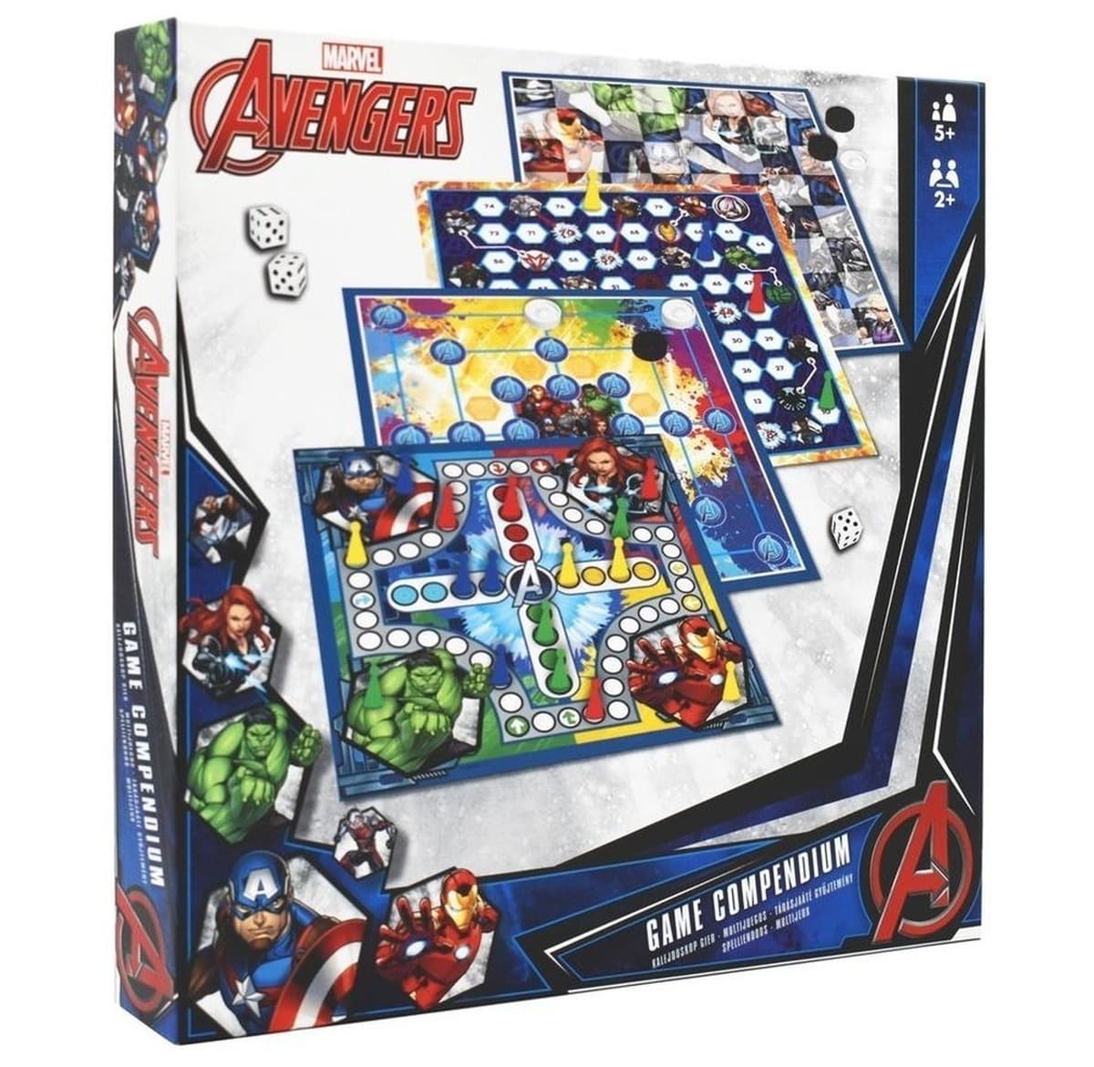 Avengers zestaw gier planszowych i karcianych Cartamundi