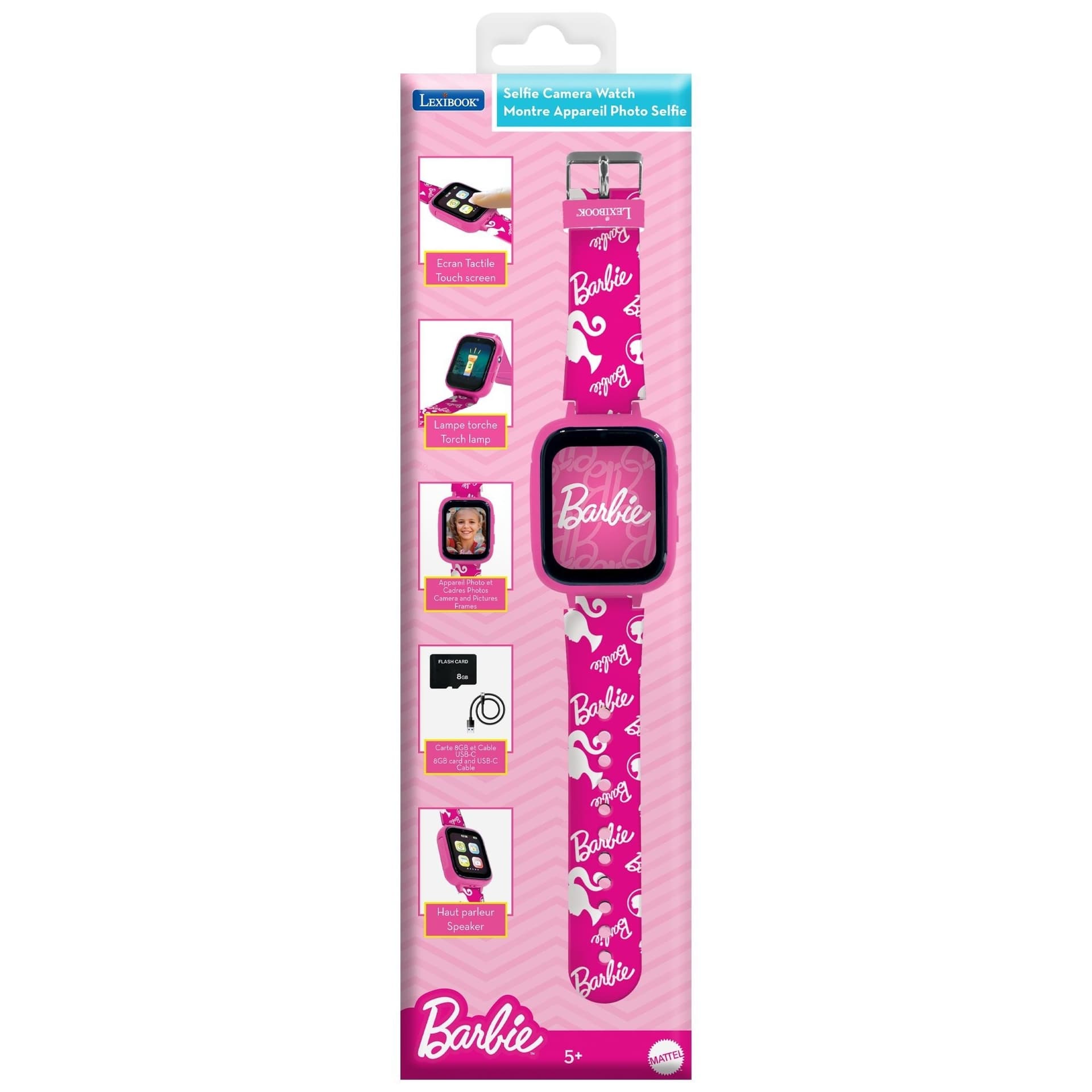 Barbie Zegarek cyfrowy Lexibook DMW070BB