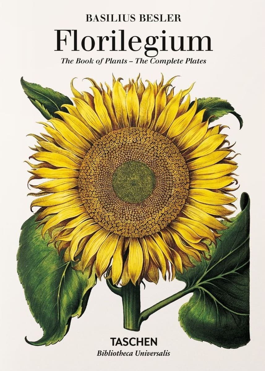 Basilius Besler. Florilegium. The Book of Plants wer. angielska