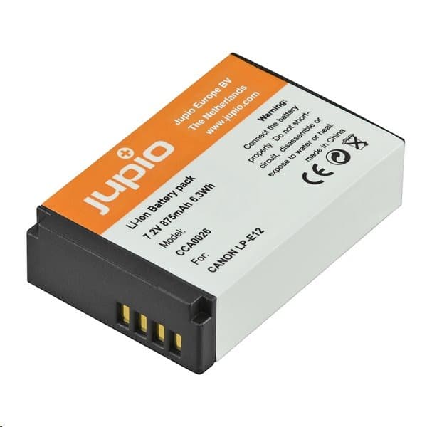 Bateria Jupio LP-E12 /NB-E12 875 mAh do Canon