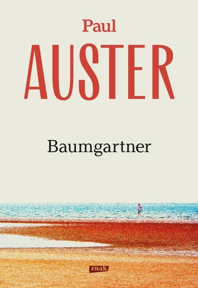 Baumgartner - powieść Paula Austera, wydanie twarde, 256 stron