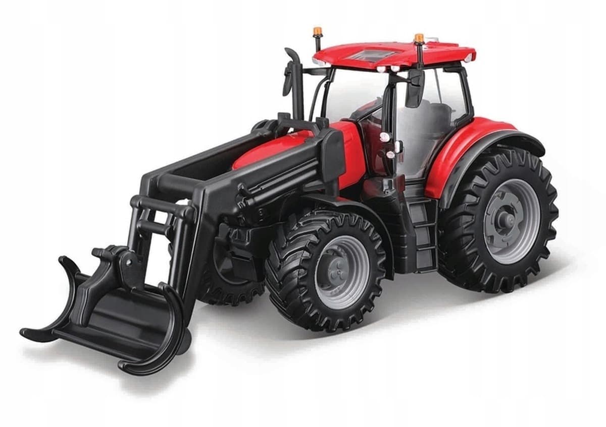 Bburago Model Traktor Case IH Optum 300 CVX z Chwytakiem