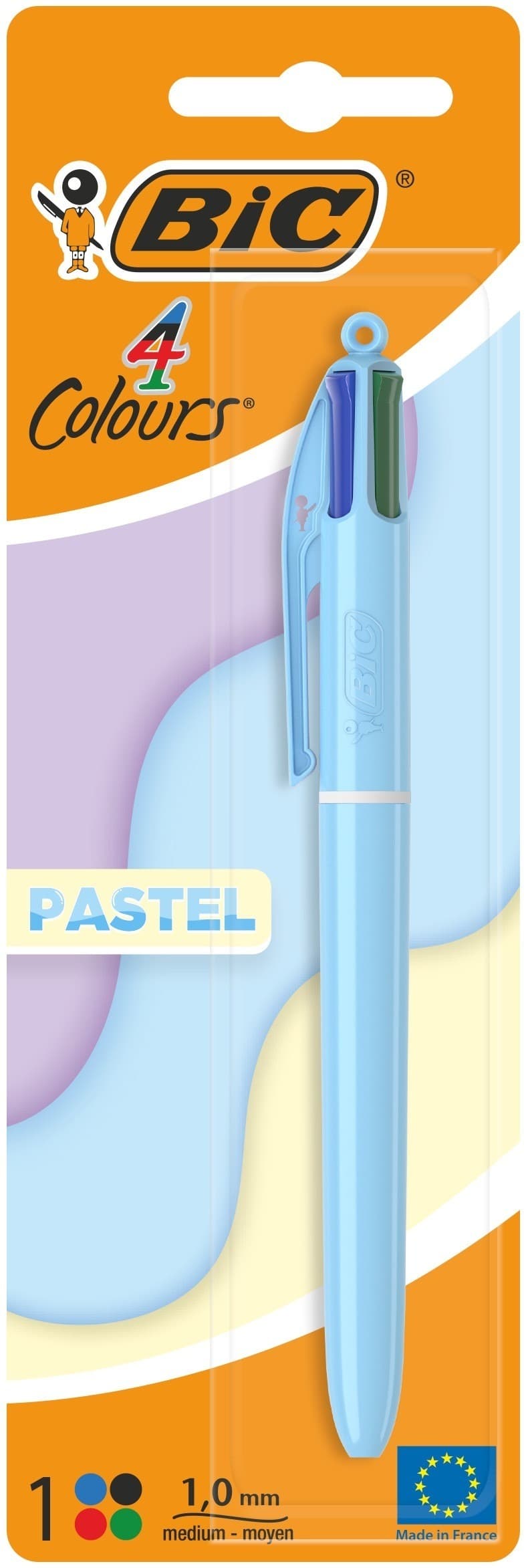 BIC Długopis 4 Colours Pastel mix 1 szt.