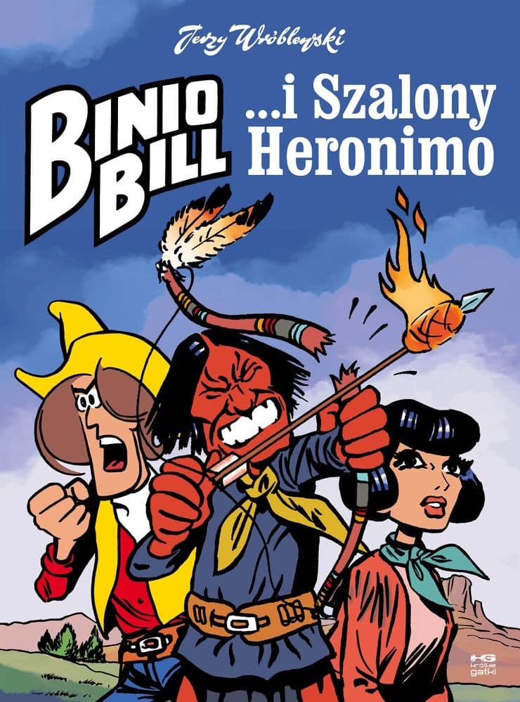 Binio Bill i Szalony Heronimo - Komiks