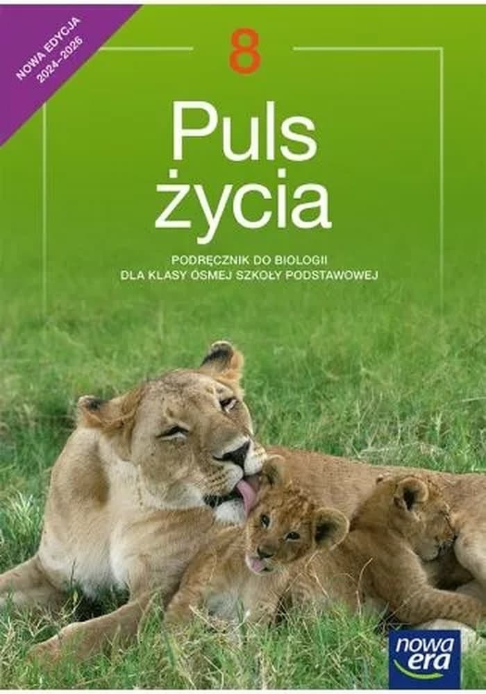 Biologia Puls życia podręcznik dla klasy 8 szkoły podstawowej edycja 2024-2026