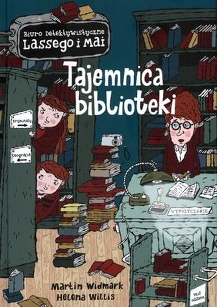 Biuro Detektywistyczne Lassego i Mai: Tajemnica biblioteki - książka dla dzieci