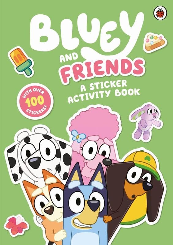 Bluey. Bluey and Friends. A Sticker Activity Book wer. angielska