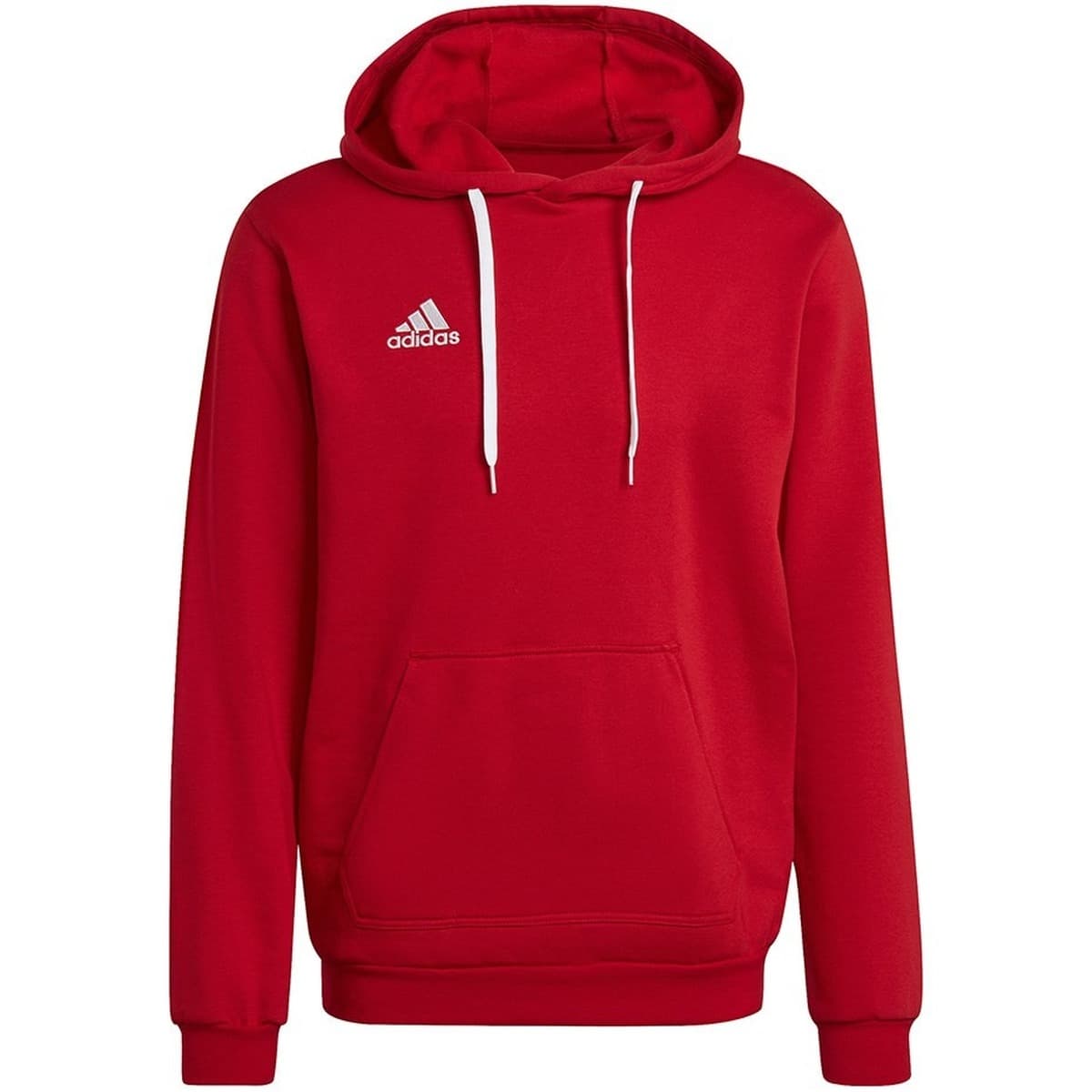 Bluza męska Adidas Entrada 22 Hoody czerwona rozmiar S