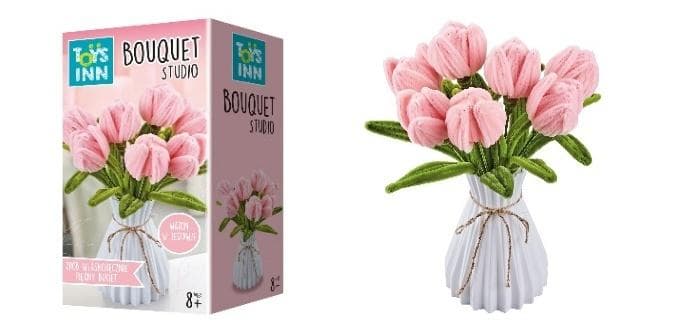 Bouquet Studio Tulipany STnux zestaw kreatywny 7 kwiatów