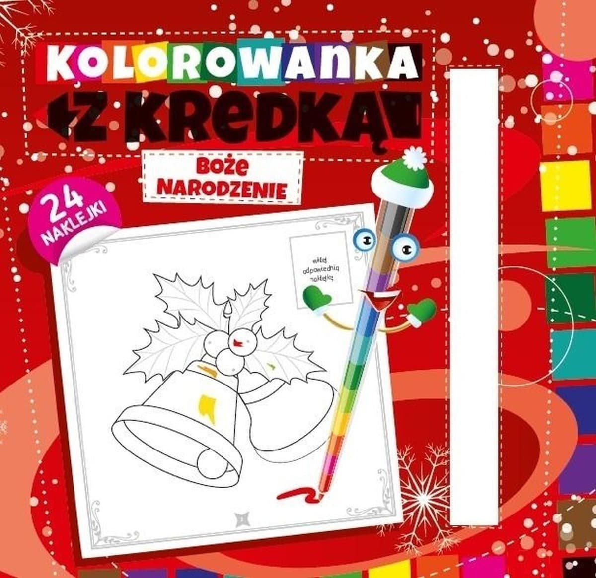 Boże Narodzenie Kolorowanka z kredką Wydanie 2