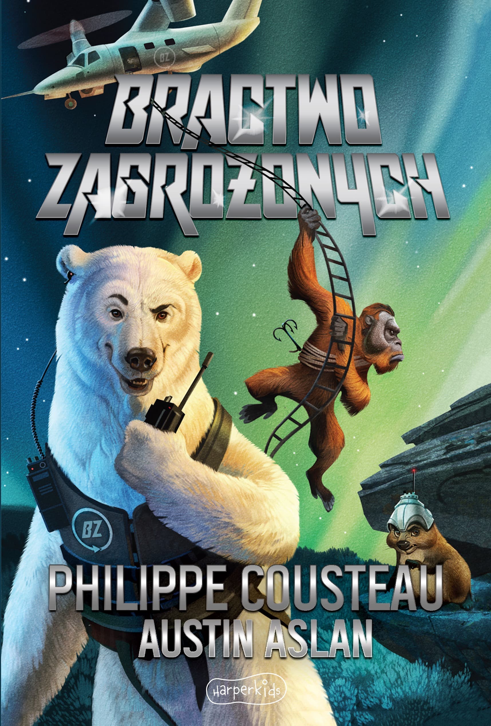 Bractwo Zagrożonych - Powieść dla dzieci Philippe Cousteau, Austin Aslan