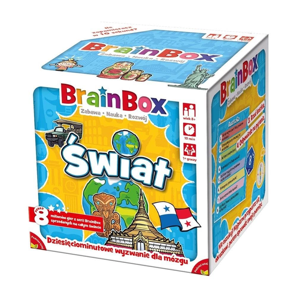 BrainBox Świat gra edukacyjna Rebel